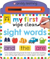 Book cover for My First Wipe Clean Sight Words