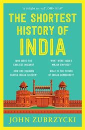 Book cover for The Shortest History of India