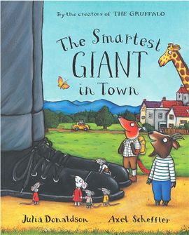 Book cover for The Smartest Giant in Town Big Book
