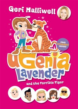 Book cover for Ugenia Lavender and the Terrible Tiger