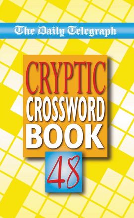 Book cover for Daily Telegraph Cryptic Crossword Book 48