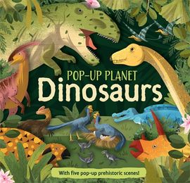 Book cover for Pop Up Planet Dinosaurs