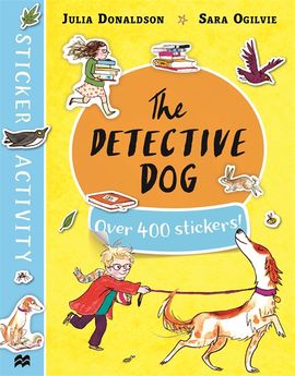 Book cover for The Detective Dog Sticker Book