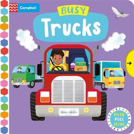Book cover for Busy Trucks