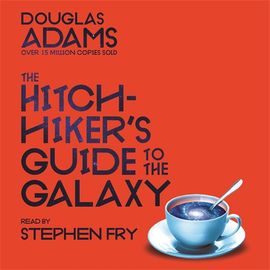 Book cover for The Hitchhiker's Guide to the Galaxy