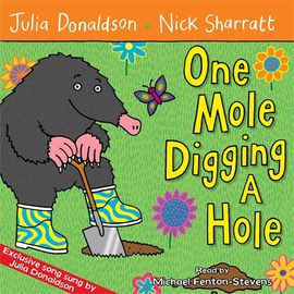 Book cover for One Mole Digging A Hole