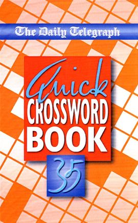 Book cover for The Daily Telegraph Quick Crossword Book 35