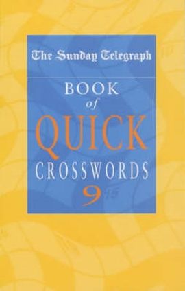 Book cover for Sunday Telegraph Book of Quick Crosswords 9