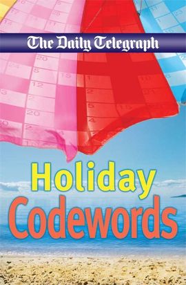 Book cover for Daily Telegraph Holiday Codewords