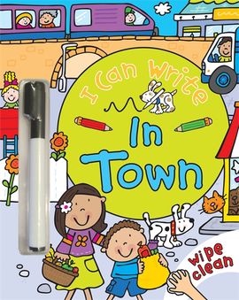 Book cover for I Can Write: In Town