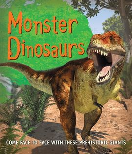 Book cover for Fast Facts! Monster Dinosaurs