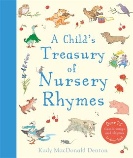 Book cover for Child's Treasury Of Nursery Rhymes
