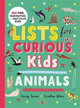 Book cover for Lists for Curious Kids: Animals