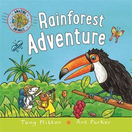 Book cover for Amazing Animals: Rainforest Adventure