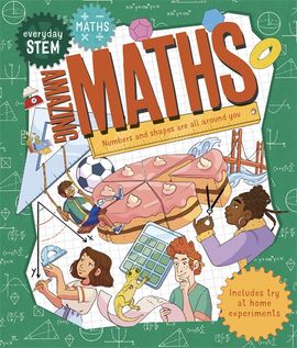 Book cover for Everyday STEM Maths – Amazing Maths