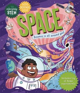 Book cover for Everyday STEM Science – Space