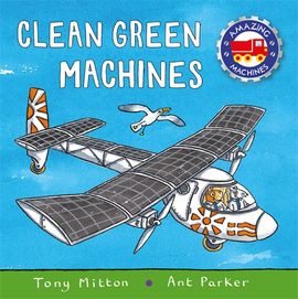 Book cover for Amazing Machines: Clean Green Machines