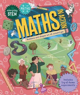 Book cover for Everyday STEM Maths – Maths In Action