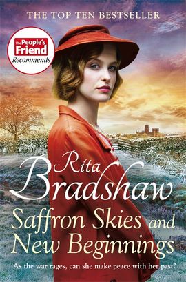 Book cover for Saffron Skies and New Beginnings