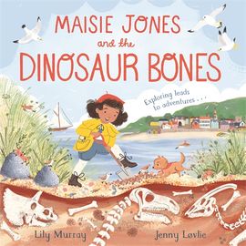 Book cover for Maisie Jones and the Dinosaur Bones