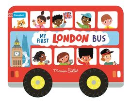 Book cover for Whizzy Wheels: My First London Bus