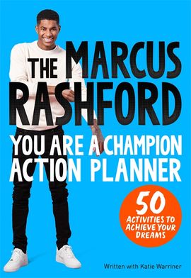 Book cover for The Marcus Rashford You Are a Champion Action Planner