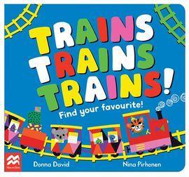 Book cover for Trains Trains Trains!