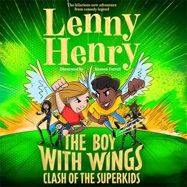 Book cover for The Boy With Wings: Clash of the Superkids