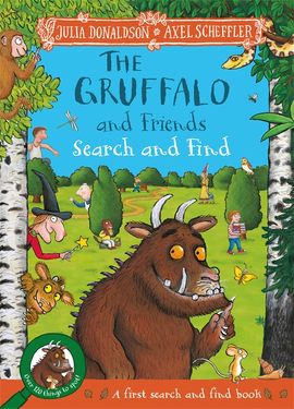 Book cover for The Gruffalo and Friends Search and Find