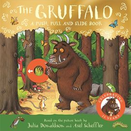 Book cover for The Gruffalo: A Push, Pull and Slide Book