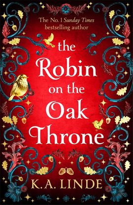 Book cover for The Robin on the Oak Throne