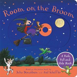 Book cover for Room on the Broom: A Push, Pull and Slide Book