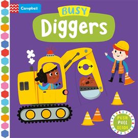 Book cover for Busy Diggers