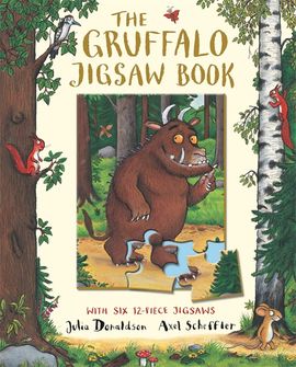 Book cover for The Gruffalo Jigsaw Book