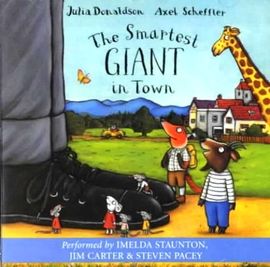 Book cover for The Smartest Giant in Town