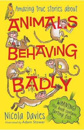 Book cover for Animals Behaving Badly