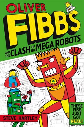 Book cover for The Clash of the Mega Robots