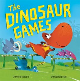 Book cover for The Dinosaur Games