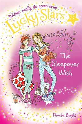 Book cover for Lucky Stars 8: The Sleepover Wish