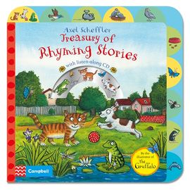 Book cover for Treasury of Rhyming Stories Book and CD