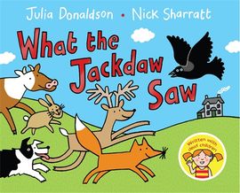 Book cover for What the Jackdaw Saw