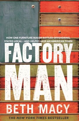 Book cover for Factory Man