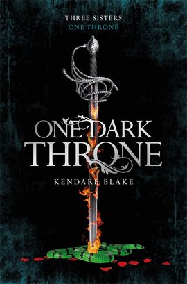 Book cover for One Dark Throne