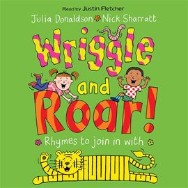 Book cover for Wriggle and Roar!