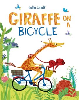 Book cover for Giraffe on a Bicycle