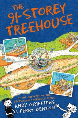 Book cover for The 91-Storey Treehouse