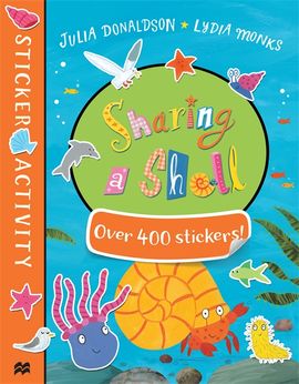 Book cover for Sharing a Shell Sticker Book