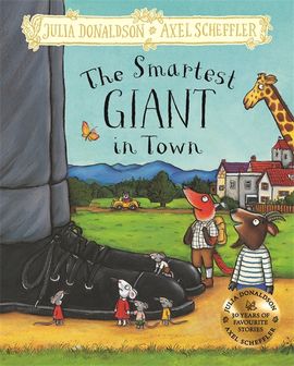 Book cover for The Smartest Giant in Town