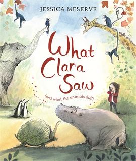 Book cover for What Clara Saw