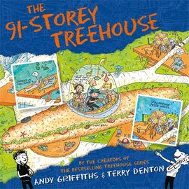 Book cover for The 91-Storey Treehouse